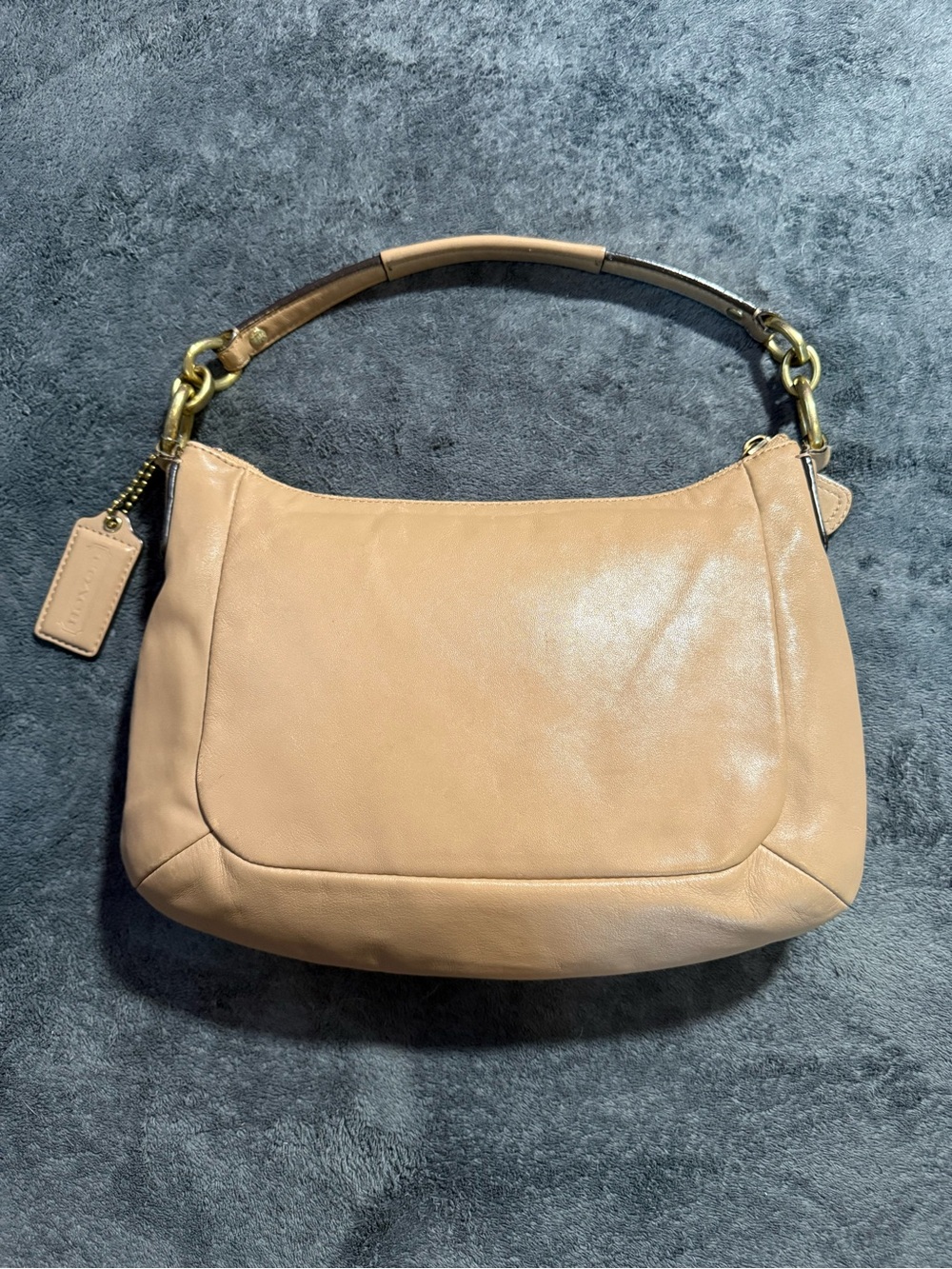 Coach Pebble Leather Shoulder Bag - Picture 3 of 8